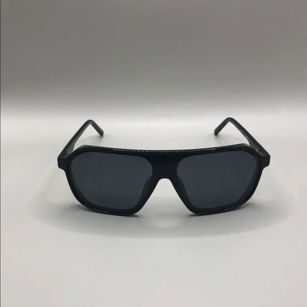 WearMe Pro Ryder Shield Sunglasses Black Wear Me Pro WMP Eyewear